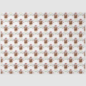 Papier Mousseline Joyeux Noël Hielan Coo (Recto)