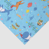 Papier Mousseline Joyeux Noël Shark (Détail)