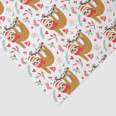 Papier Mousseline Joyeux Noël Sloth | Vacances (Détail)