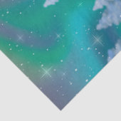 Papier Mousseline Joyeux Noël Snowman & Birds Winter Scene (Détail)