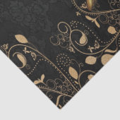 Papier Mousseline Joyeux Noël Tissu Papier Or Angel (Détail)