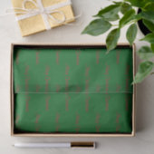 Papier Mousseline Joyeux Noël vert (Cadeau)
