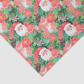 Papier Mousseline Joyeux Palm Beach Noël Père Noël (Détail)