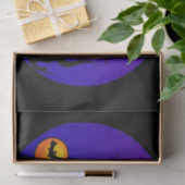 Papier Mousseline Joyeux papier de tissus Halloween (Cadeau)