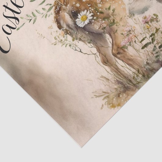 Papier Mousseline Joyeux Pâques (Détail)