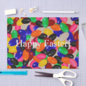 Papier Mousseline Joyeux Pâques ! Cadeau papier pour papier de gelly (Artisanat)