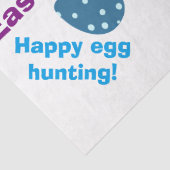 Papier Mousseline Joyeux Pâques Joyeux OEufs Chasse OEufs De Pouce (Détail)