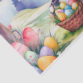 Papier Mousseline Joyeux petit lapin 1, Pâques (Détail)