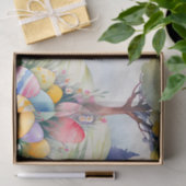 Papier Mousseline Joyeux petit lapin 1, Pâques (Cadeau)