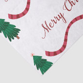 Papier Mousseline Joyeux renne de Noël (Détail)