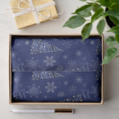 Papier Mousseline Joyeux Solstice (Cadeau)