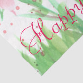 Papier Mousseline Joyeux Tissue d'anniversaire (Détail)