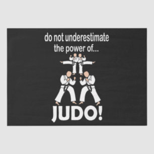 Papier Mousseline Judo Arts Martiaux Autodéfense Taekwondo Judo
