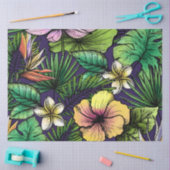 Papier Mousseline Jungle (Artisanat)