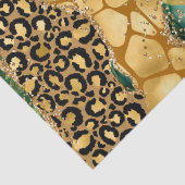 Papier Mousseline Jungle Agate | Wild Glam Texture Pattern (Détail)