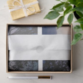 Papier Mousseline Junk Journal Féerie Ciel Lune Arbres Imaginaire 7- (Cadeau)