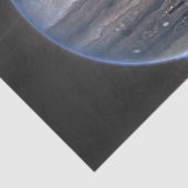 Papier Mousseline Jupiter en infrarouge, télescope spatial James Web (Détail)