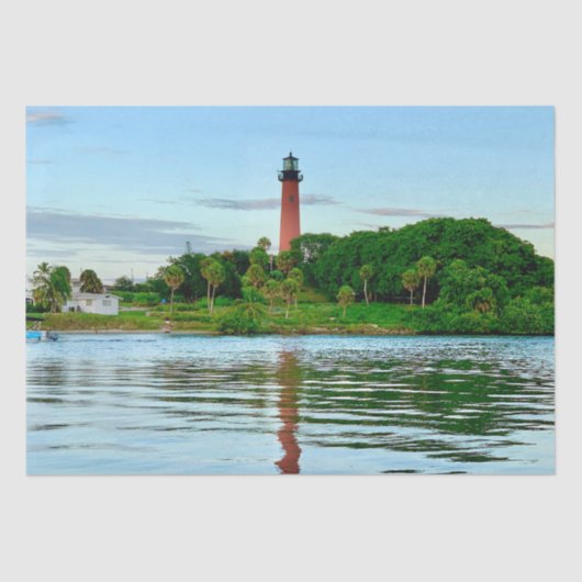 Papier Mousseline Jupiter Lighthouse Favoriser Tissu Papier (Recto)
