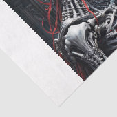 Papier Mousseline Jusqu'À La Fin - Découpage - (Détail)