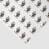 Papier Mousseline Juste accrocher' Tissue Paper - Adiela Akoo (Détail)