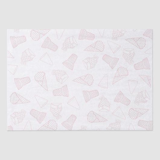 Papier Mousseline Juste du papier Tissu rose (Recto)