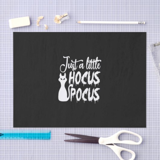Papier Mousseline juste un petit hocus pocus (Artisanat)