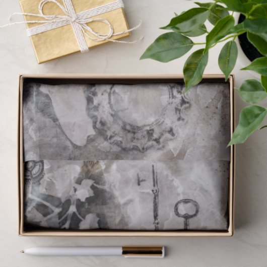 Papier Mousseline Juxtaposition II (Cadeau)