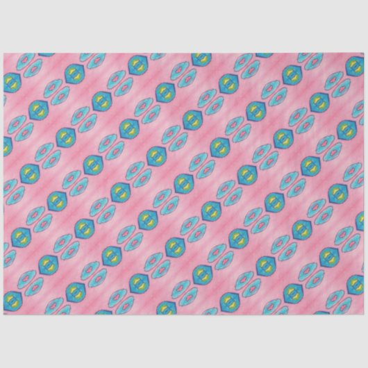 Papier Mousseline KaleidoDreams Un Splash Enchantant de couleur (Recto)