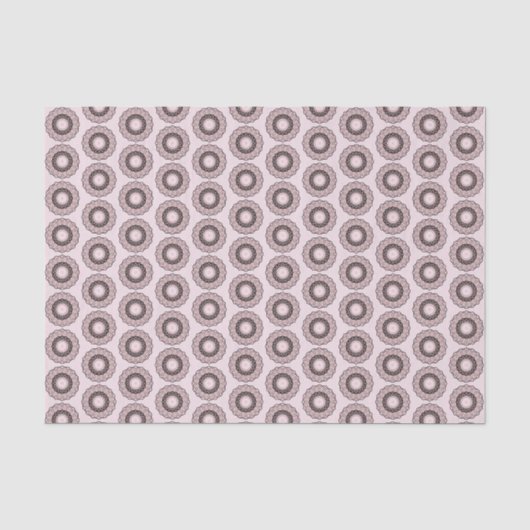 Papier Mousseline Kaleidoscope, mandala (Recto)