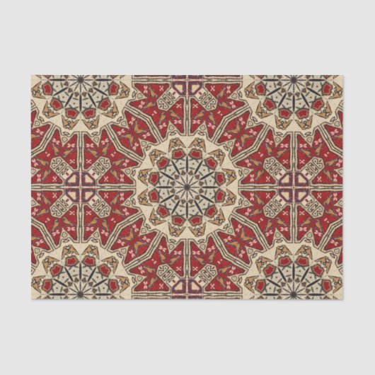 Papier Mousseline Kaléidoscope turc de tapis (Recto)