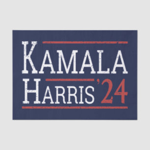 Papier Mousseline Kamala Harris Election 2024 I