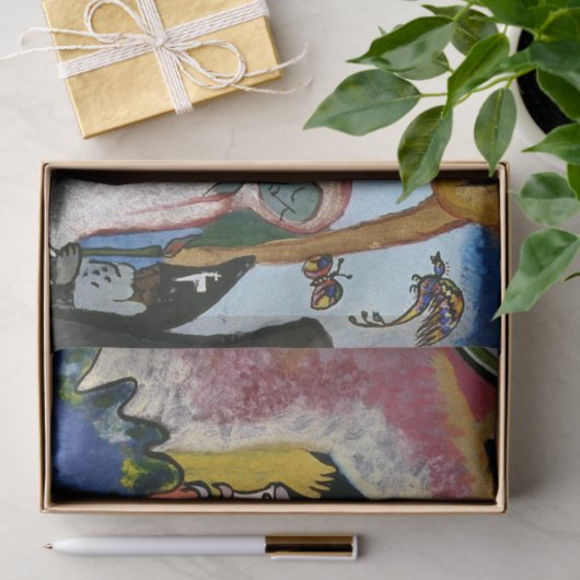 Papier Mousseline Kandinsky - Tous les saints I (Cadeau)