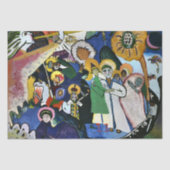 Papier Mousseline Kandinsky - Tous les saints I (Recto)