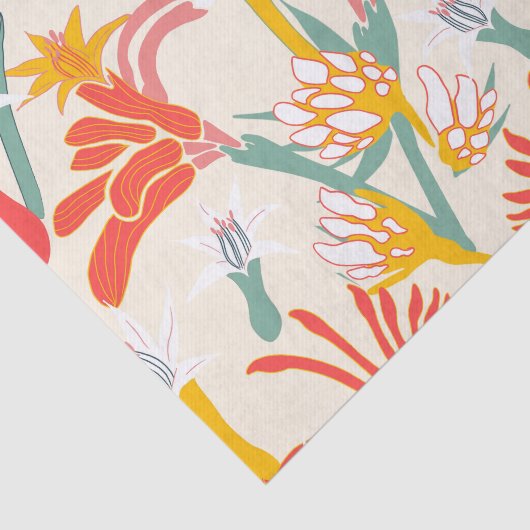 Papier Mousseline Kangaroo Paw (Détail)