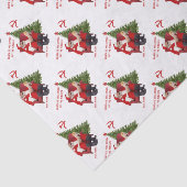 Papier Mousseline Karl Marx Père Noël (Détail)