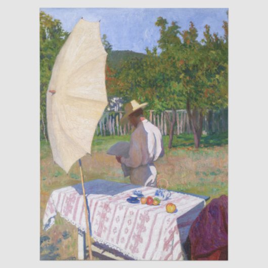 Papier Mousseline Károly Ferenczy - Octobre (Recto)