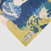 Papier Mousseline Katsushika Hokusai - Chutes Amida (Détail)