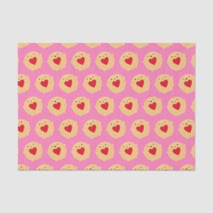 Papier Mousseline Kawaii Jammie Dodger Biscuits