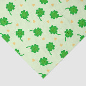 Papier Mousseline Kawaii Lucky Clover (Détail)