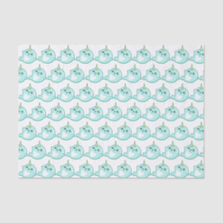 Papier Mousseline Kawaii Narwhal