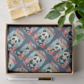 Papier Mousseline Kawaii Panda Pajama Party Cosy Slepov esthétique (Cadeau)