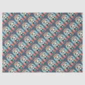 Papier Mousseline Kawaii Panda Pajama Party Cosy Slepov esthétique (Recto)