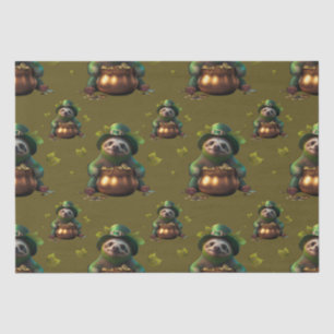 Papier Mousseline Kawaii paresse. Funny Irish Leprechaun. Saint Patr