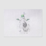 Papier Mousseline Keeshoned Christmas Snowman Peinture Dog Art<br><div class="desc">Portrait de chien de Noël Keeshond, peinture originale. Nous nous spécialisons dans l'art original mignon et drôle. Achetez-le pour vous-même ou comme un grand cadeau pour vos amis amoureux Keeshond. Soyez créatif - cliquez sur PERSONNALISER pour ajouter/supprimer/modifier du texte, redimensionner l'image, changer de couleur ou tout ce que l'outil de...</div>