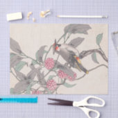 Papier Mousseline Keinen Kachō Gafu, Pl.21 par Imao Keinen (Artisanat)