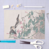 Papier Mousseline Keinen Kachō Gafu, Pl.23 par Imao Keinen (Artisanat)