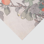 Papier Mousseline Keinen Kachō Gafu, Pl.29 par Imao Keinen (Détail)