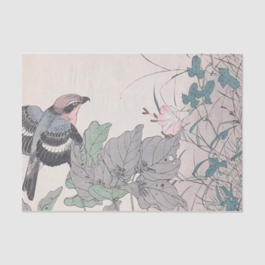 Papier Mousseline Keinen Kachō Gafu, Pl.32 par Imao Keinen (Recto)