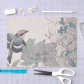 Papier Mousseline Keinen Kachō Gafu, Pl.32 par Imao Keinen (Artisanat)