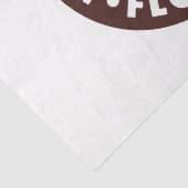 Papier Mousseline Kendall Florida Circle - Brown (Détail)